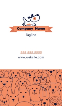 Picture of BC - Animals & Pet Care 8 - 3.5" x 2" Single Sided