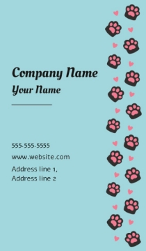 Picture of BC - Animals & Pet Care 9 - 3.5" x 2" Single Sided