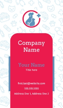 Picture of BC - Animals & Pet Care 14 - 3.5" x 2" Single Sided