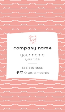 Picture of BC - Animals & Pet Care 16 - 3.5" x 2" Single Sided