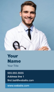 Picture of BC - Health & Social Services 10 - 3.5" x 2" Double Sided