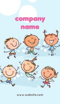 Picture of BC - Education & Child Care 10 - 3.5" x 2" Double Sided