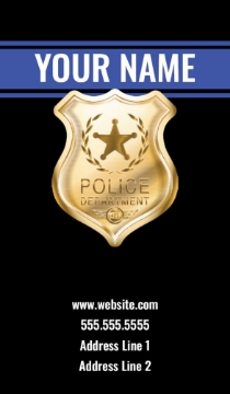 Picture of BC - Law, Public Safety & Politics 3 - 3.5" x 2" Double Sided