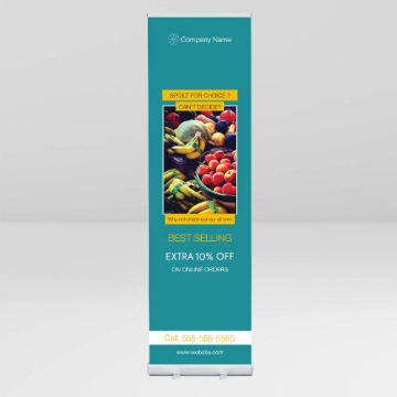 Show details for Retail-Fruits-01 - 78" x 23" Picture of Retail-Fruits-01 - 78" x 23"
