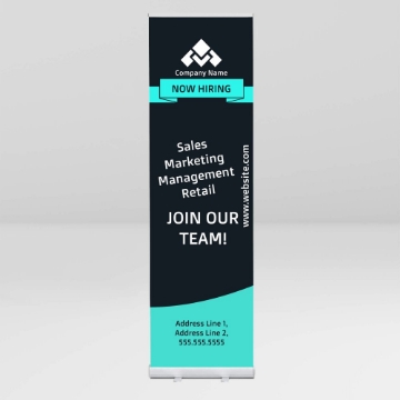 Show details for Now Hiring 7 - 78" x 23" Picture of Now Hiring 7 - 78" x 23"