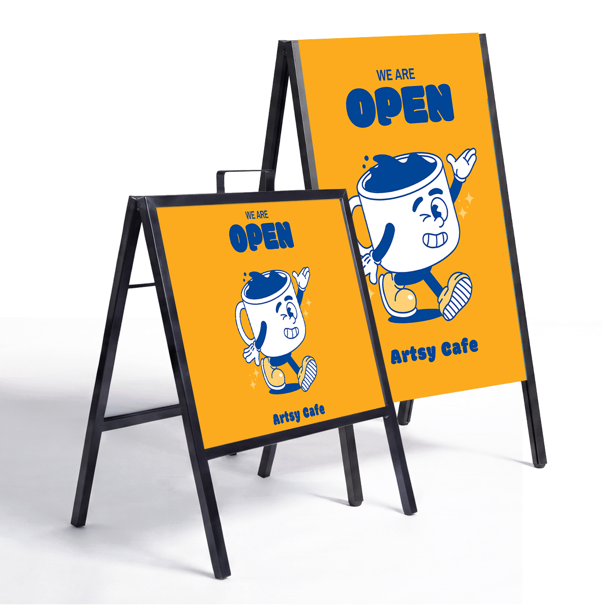 Picture of Metal A-Frame Sign