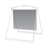 Picture of Sidewalk A-Frame Blank